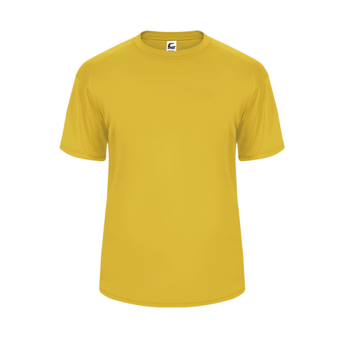 Badger Sport C2 Performance Yth Tee (520000-000803), Color 'Gold'